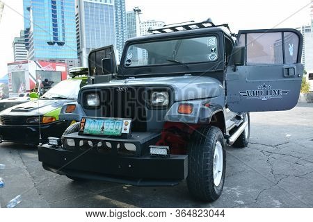 Pasig, Ph - Nov 17 - Jeep At Vapin Wheels Car Show On November 17, 2018 In Pasig, Philippines.