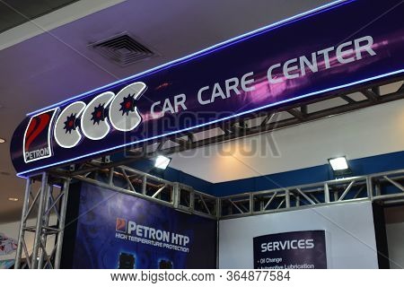 Pasay, Ph - Oct 27 - Petron Fuel Sign At Philippine International Motor Show On October 27, 2018 In 