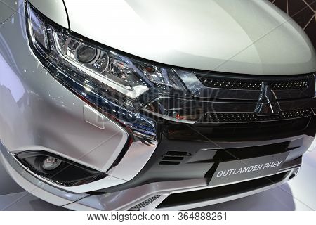 Pasay, Ph - Oct 27 - Mitsubishi Outlander Phev At Philippine International Motor Show On October 27,