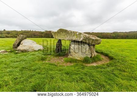 Presaddfed Burial Chamber In Anglesey, North Wales