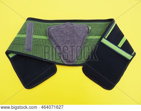 Lower Back Lumbar Support Belt For Pain Relief And Posture Correction. Belt With Orthotic Compressio