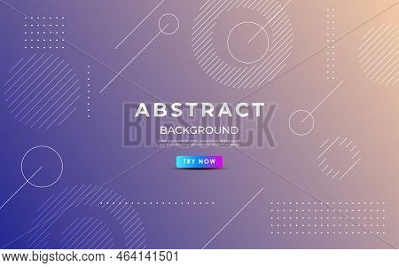 Modern Abstract Purple Brown Soft Dynamic Geometric Shape Compositon Background. Eps10 Vector