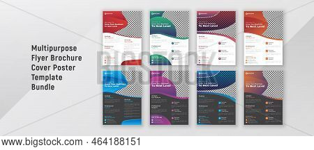 Modernistic Corporate Poster Flyer Pamphlet Leaflet Brochure Book Cover Design Layout In A4 Template