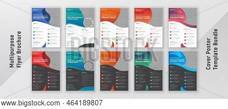 Modernistic Corporate Poster Flyer Pamphlet Leaflet Brochure Book Cover Design Layout In A4 Template