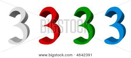 3D Digits_3