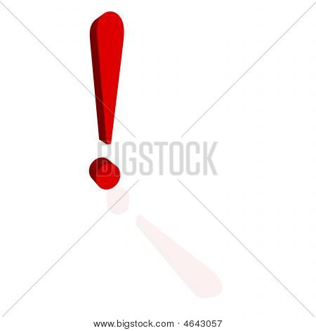 Felkiáltó jel (a tükröződés)