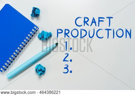 Inspiration Showing Sign Craft Production. Word For Providing Showing With The Type Of Content They 