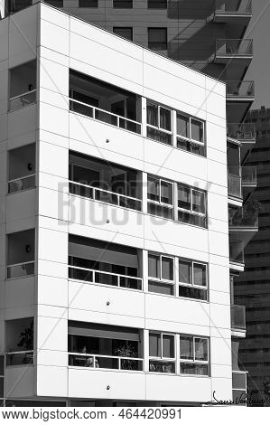 Photograph Of A Part Of The Bac De Roda Neighborhood In Catalonia Spain.