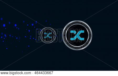 Synthetix-snx Virtual Currency Images. 3d Illustrations. Coin Logo