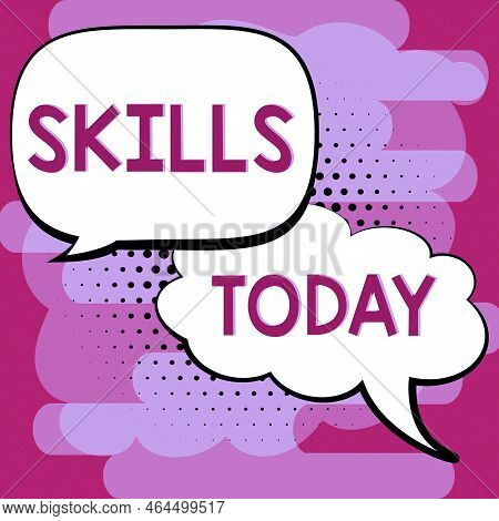 Conceptual Caption Skills. Word For Ability To Carry Task With Driven Result Within Given Time And E