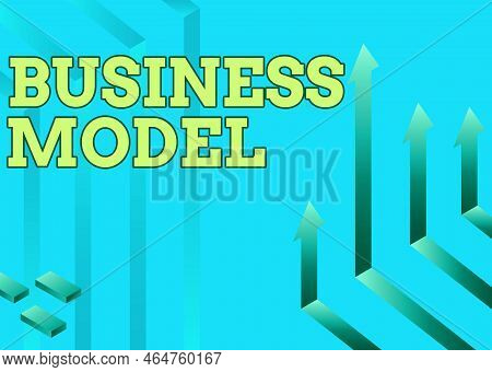 Conceptual Caption Business Model. Word For Increase In Global Average Temperature Weather Transform