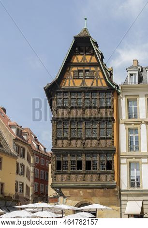 The Kammerzell House In Strasbourg, A City At The Alsace Region In France