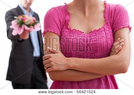 人不能靠近的女人