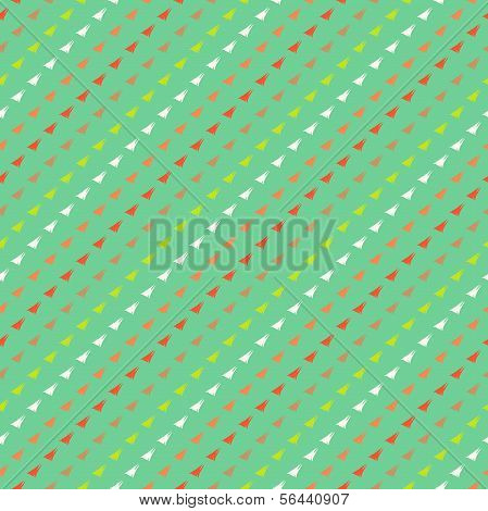 Vector pattern with triangles in hipster style