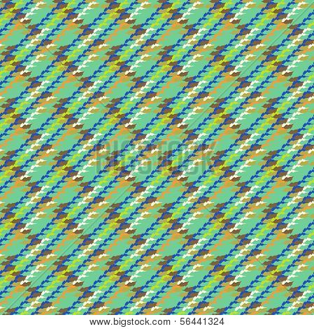Vector multicolor modern version of houndstooth