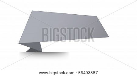 The Blank Folded Tag