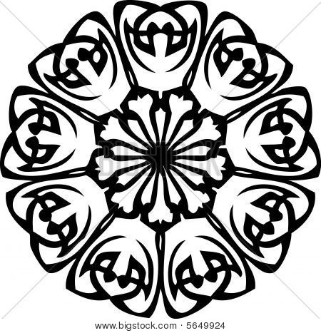 Radiální Tattoo Design