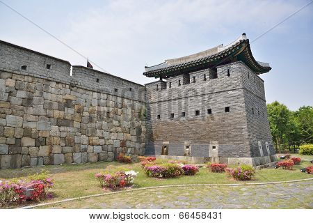 North-East GunTower of Suwon Hwaseong, called Bukdongporu