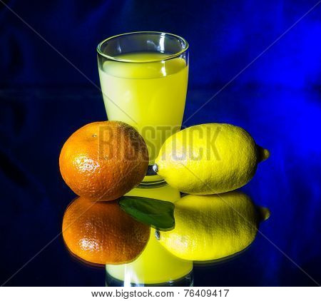 Citrus Fruits And Orange Juice
