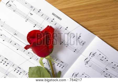 与玫瑰乐谱