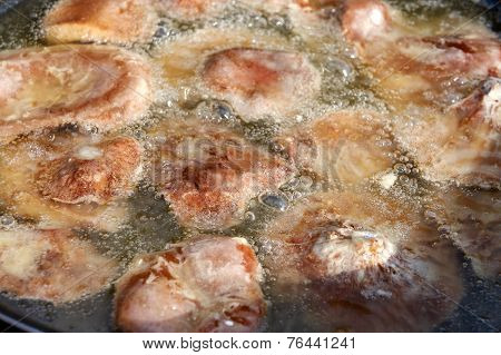 Fried Forest Mushrooms