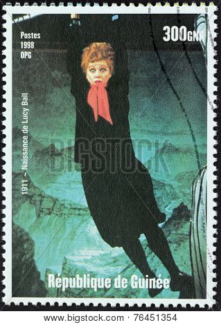 Lucy Ball Stamp