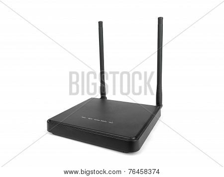 Wireless Cdma Router Isolated On White