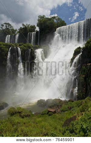 Salto Bossetti At The Iguazu Falls
