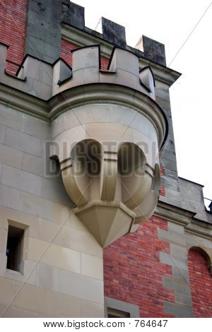 Slottet balkon