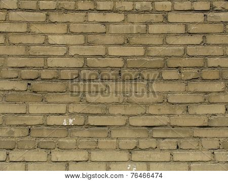 Texture Of Beige Brick Wall