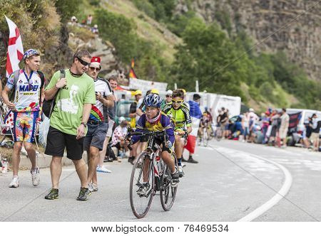 Kids On The Road Of Le Tour De France