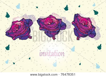 three roses