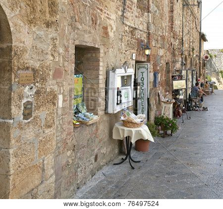 MONTERIGGIONI, ITALY ON AUGUST 27