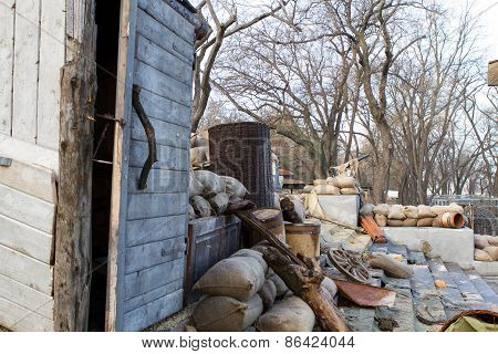 The Ruins Of An Old Building