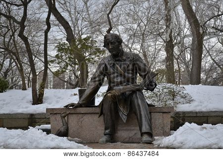 Hans Christian Andersen statue