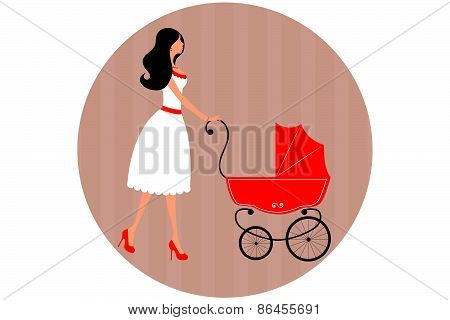 Woman-baby