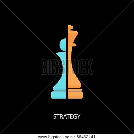 Strategy Chess Icon