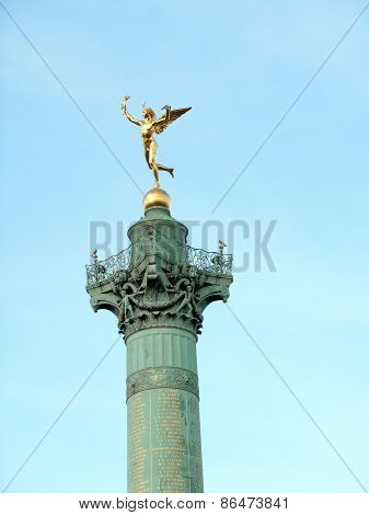 The July Column in Paris, France