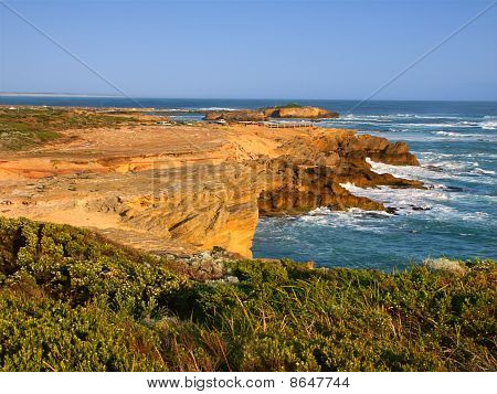 Costa rocciosa in Victoria, Australia