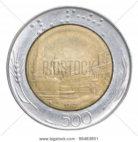 Italian Lira Coin