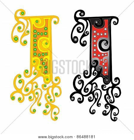capital letter i