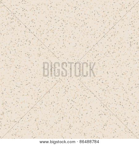 Star background card. Scattered tiny stars with texture. Vector backdrop.