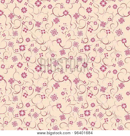 Floral seamless background pattern