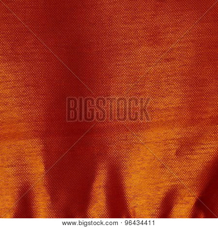 Close Up Of Raw Silk - Studio Shot
