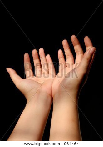 Hand sprechen Serie