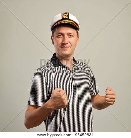 Sailor young man
