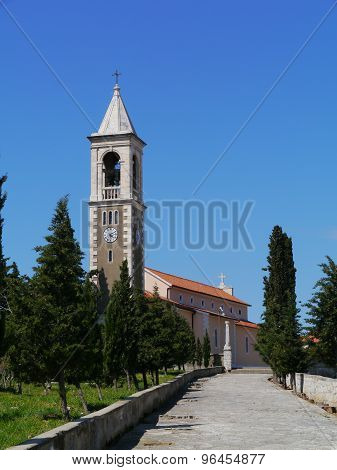 The church of St michael in Murter