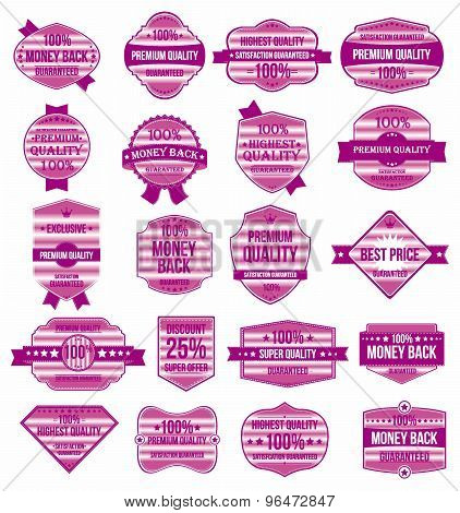 collection vintage retro label marketing and sales label