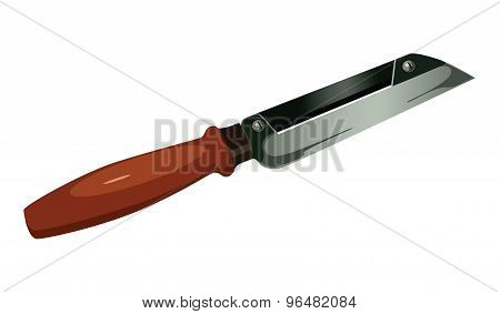 Knife and peeler