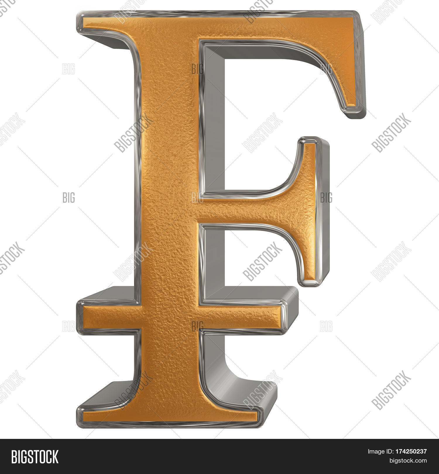Symbol French Franc, Image & Photo (Free Trial) Bigstock